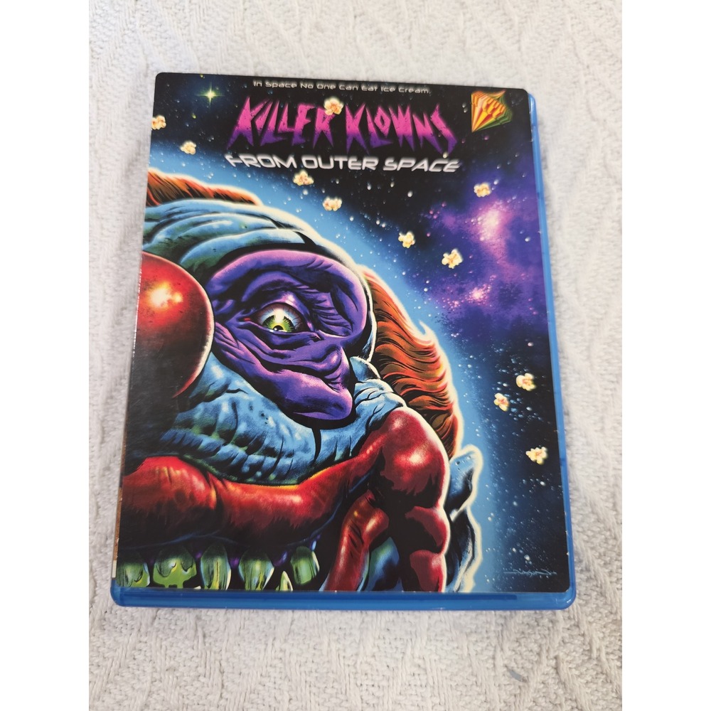 Killer Klowns from Outer Space Blu-ray 1988‎ Cult Classic Horror MGM Sci-Fi *